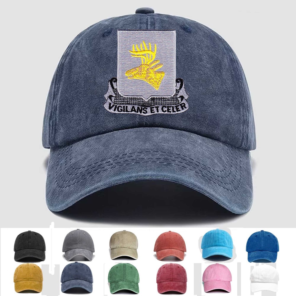 Custom Embroidered Hat 395th Infantry Regiment, Veteran Cap, Trucker Hat, Gift