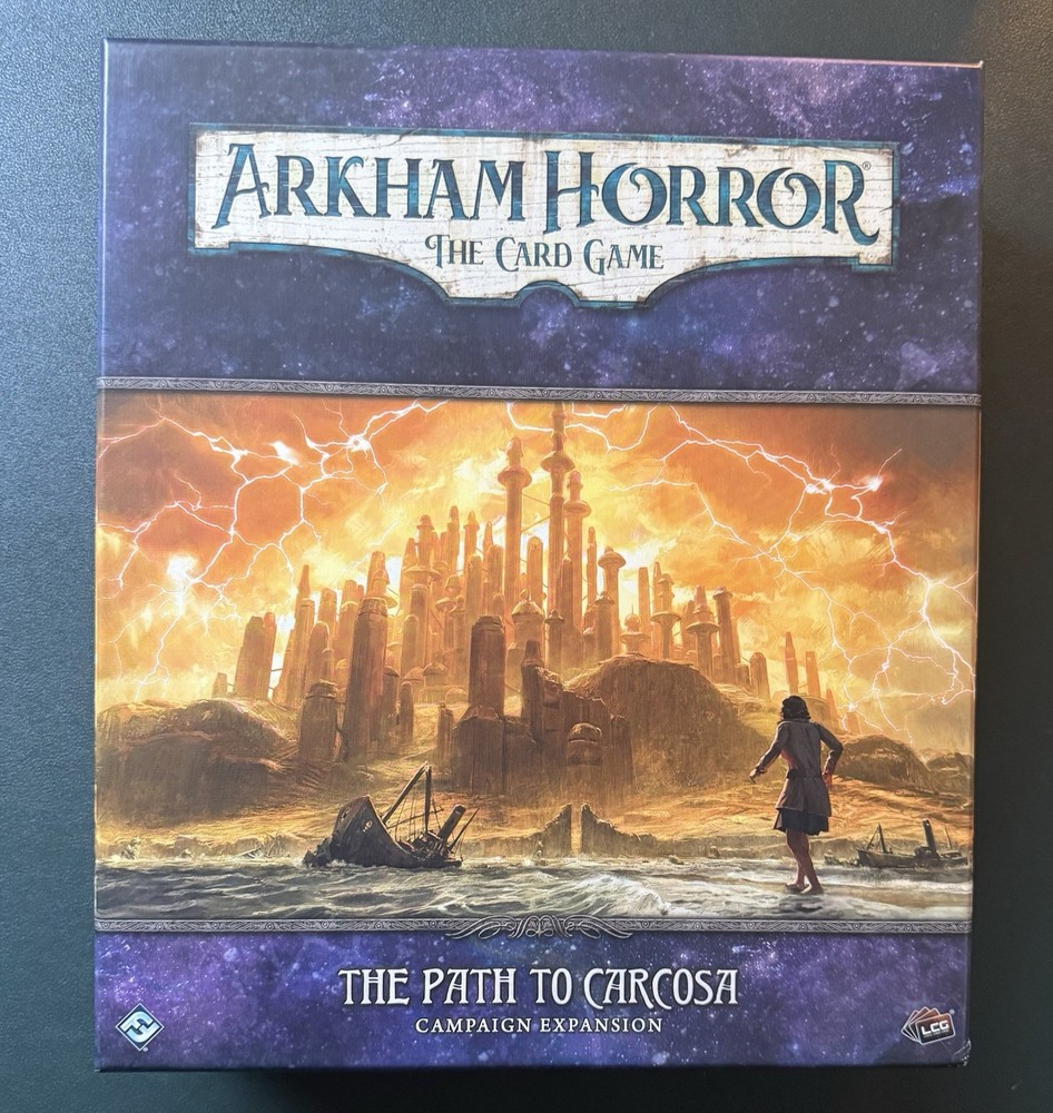 Arkham Horror LCG The Path to Carcosa Campaign Expansion FFG (Cards Unopened)