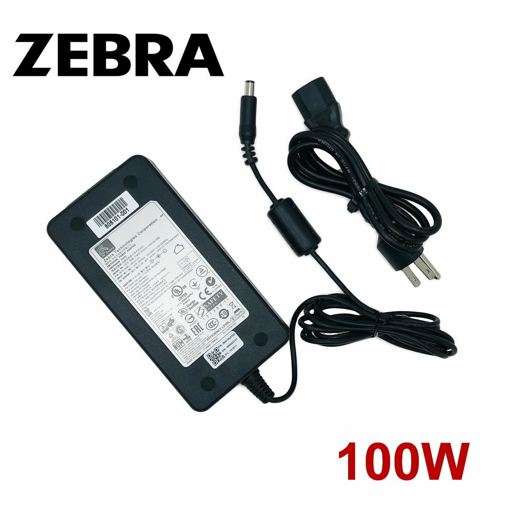 OEM Original Zebra AC Adapter For ZXP ZC300 Series 1 I ID Card Thermal Printer