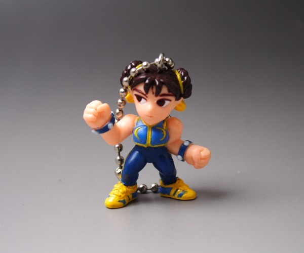 Street Fighter Chun-Li Figure Keychain capcom japan Anime Vintage