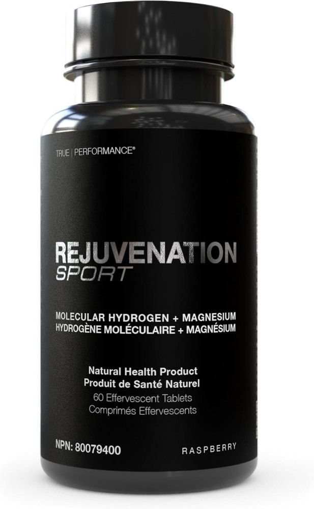 Molecular Hydrogen Tablets (60 Count) - Boost Energy & Recovery, Raspberry Fl...
