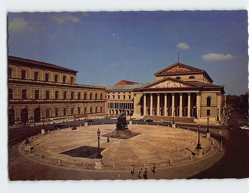 Postcard National Theatre Munich Germany