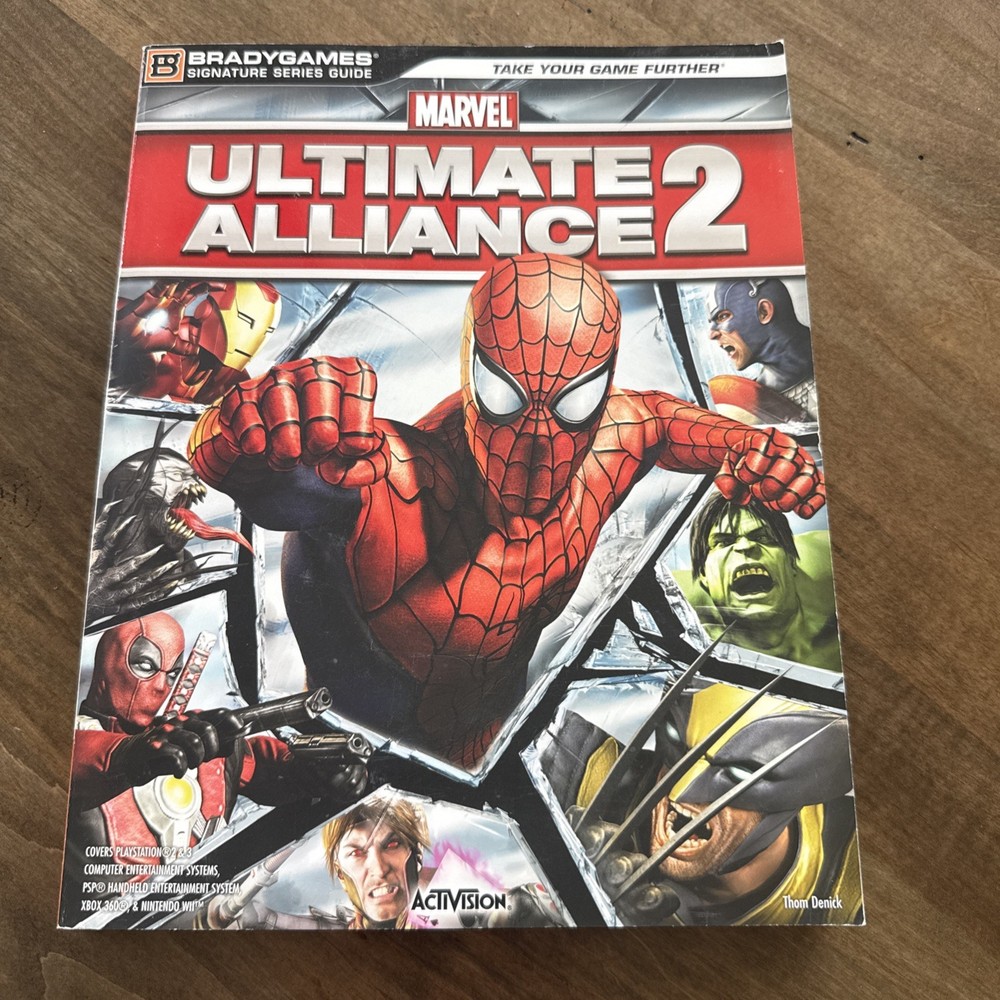 Marvel Ultimate Alliance 2 by BradyGames Activision Series Strategy Guide 2009