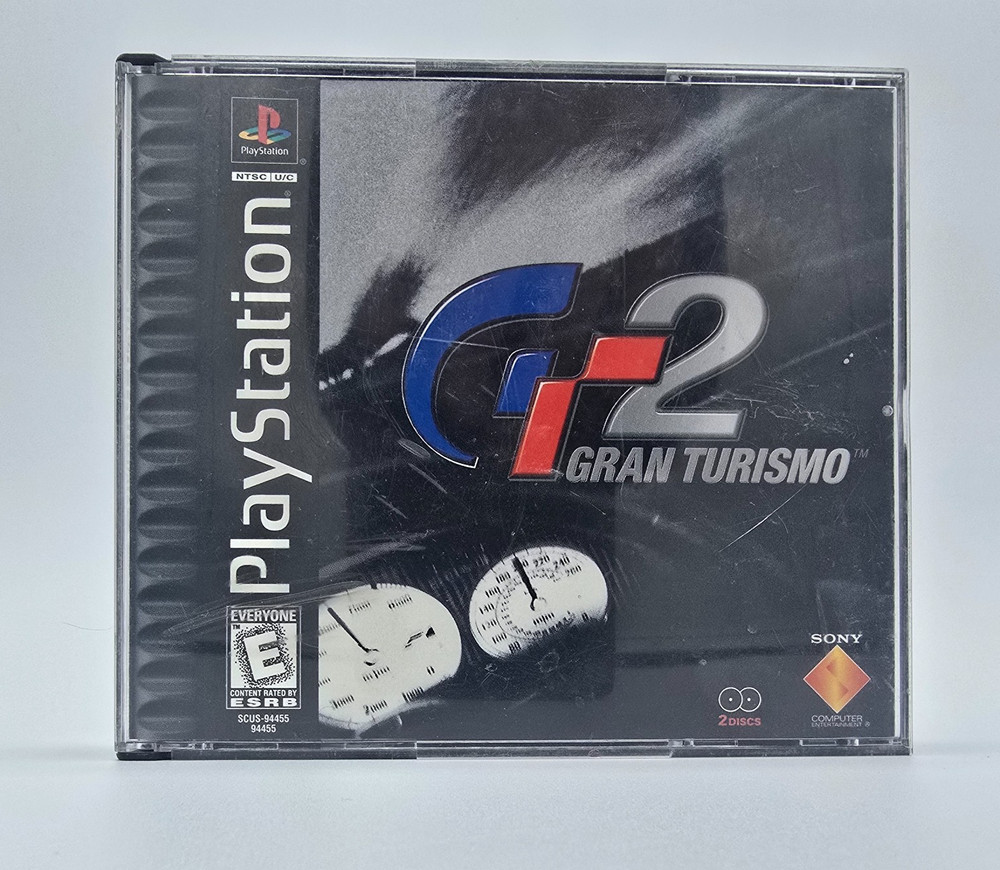 Gran Turismo 2 Sony PlayStation PS1 Black Label CIB Complete
