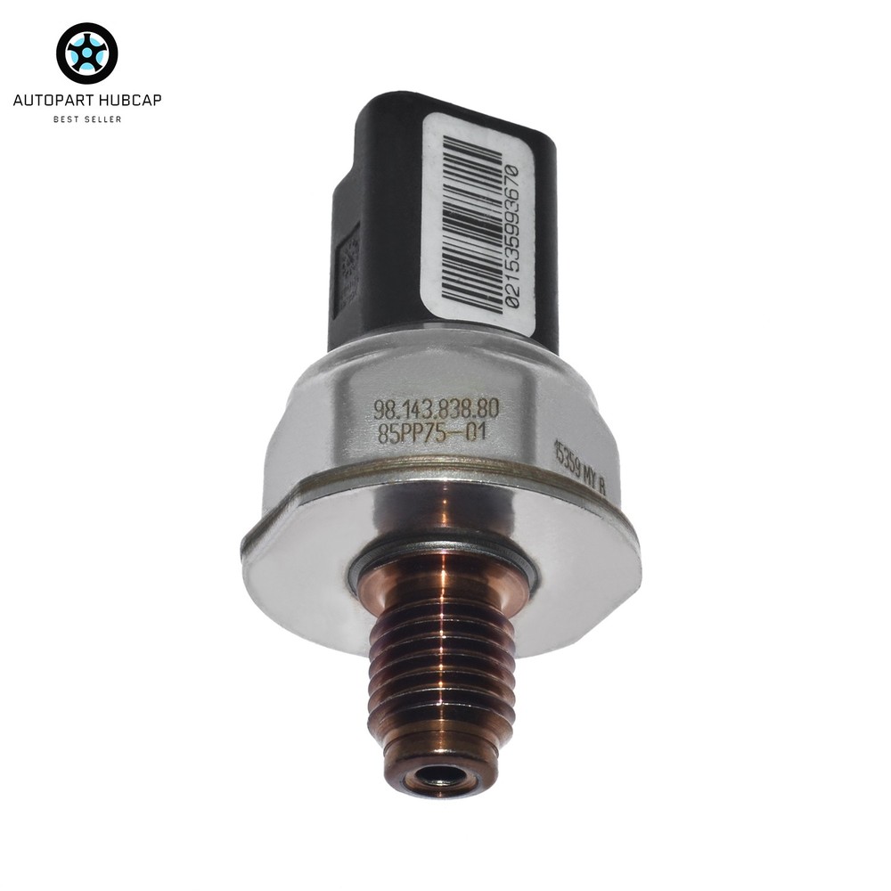 Fuel Rail Pressure Sensor 85PP75-01 for CITROEN C4 C5 C8 FIAT SCUDO PEUGEOT 307