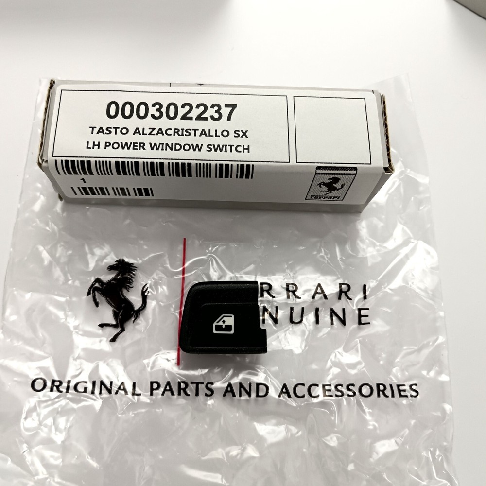 Ferrari 458 Speciale&A 488 Pista Left Power Window Switch Button 302237 New