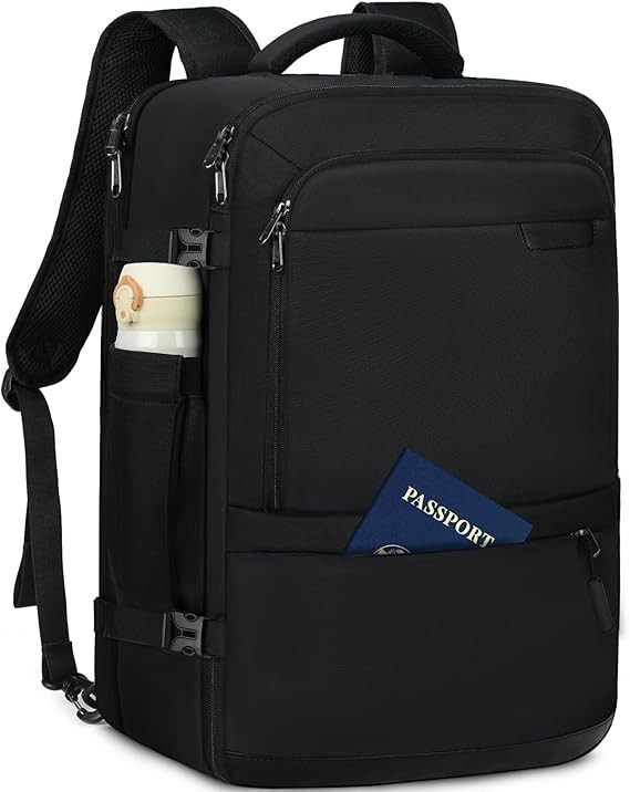 Large Travel Backpack 40L Waterproof Laptop Work Business School for Men Women