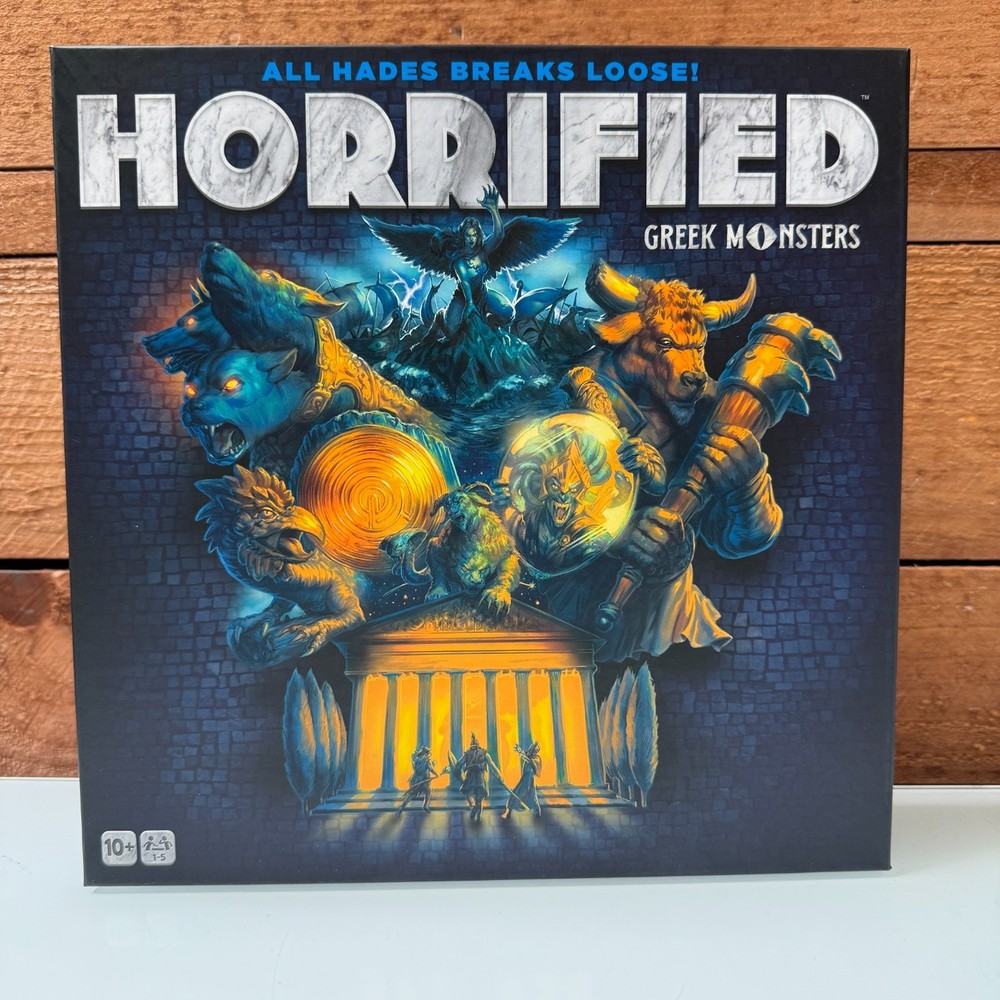 Horrified Greek Monsters Board Game Strategy Family Game Ages 10+ Ravensburger