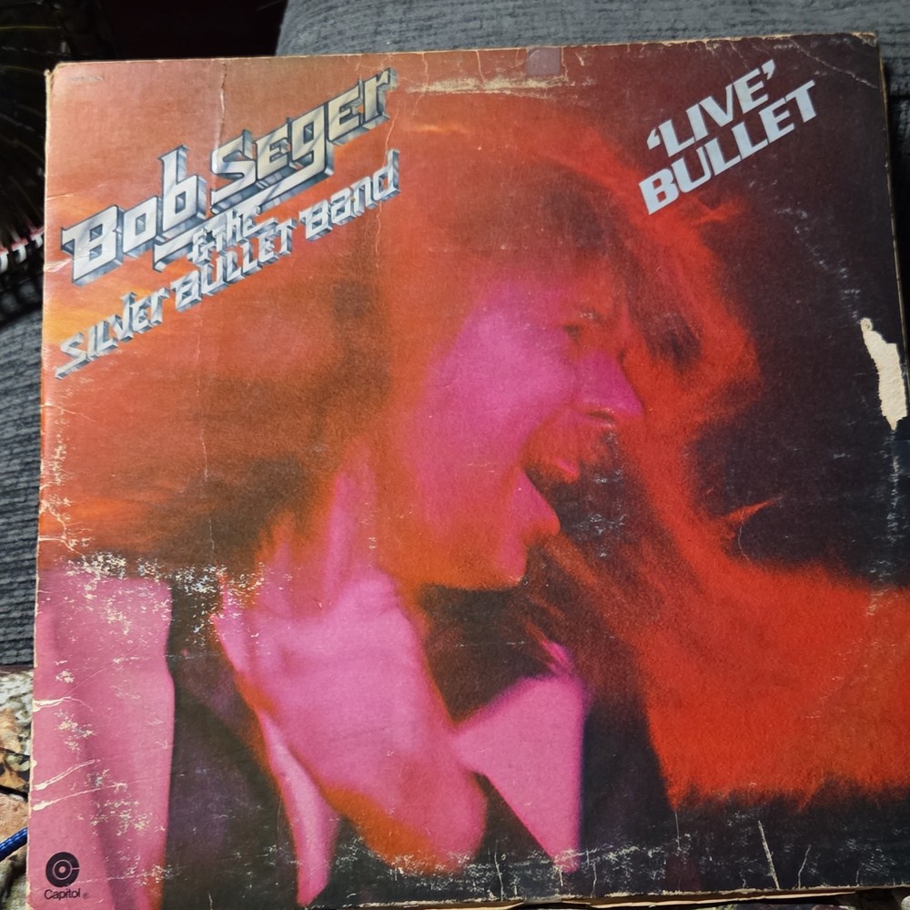 Bob Seger & The Silver Bullet Band Live Bullet Black 12
