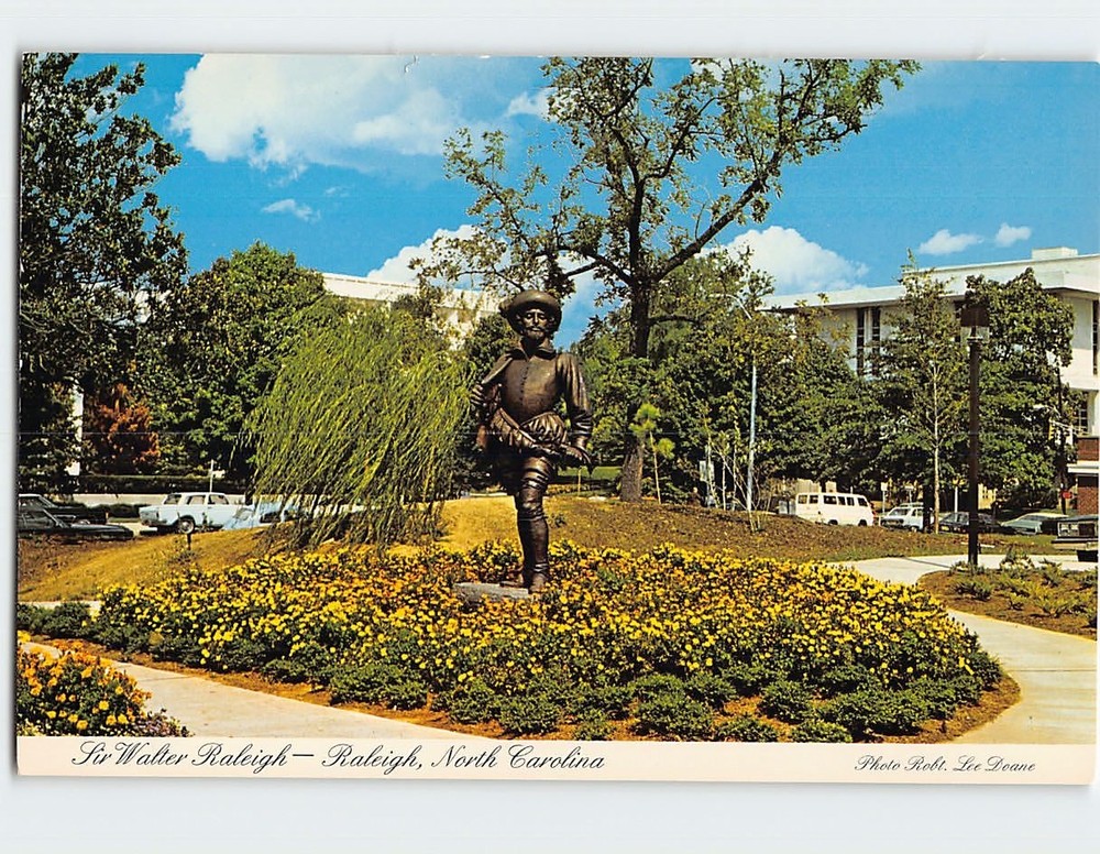 Postcard Sir Walter Raleigh North Carolina USA
