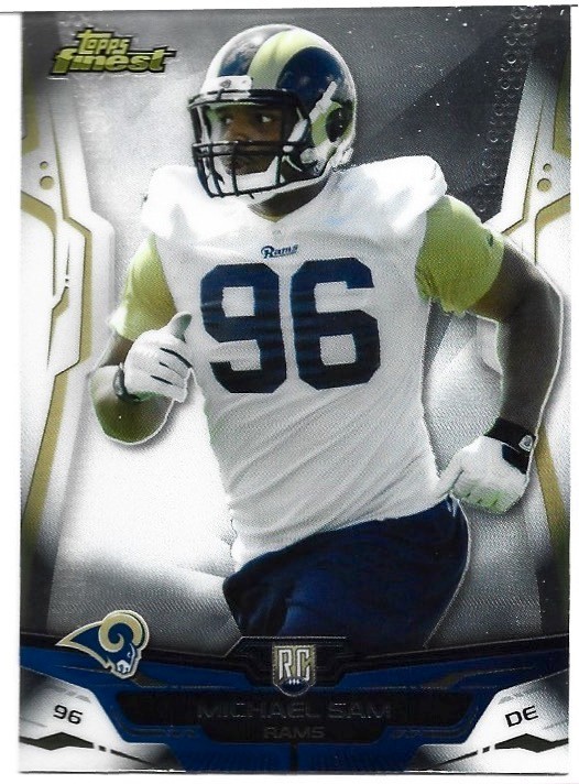 2014 Finest #133 Michael Sam RC