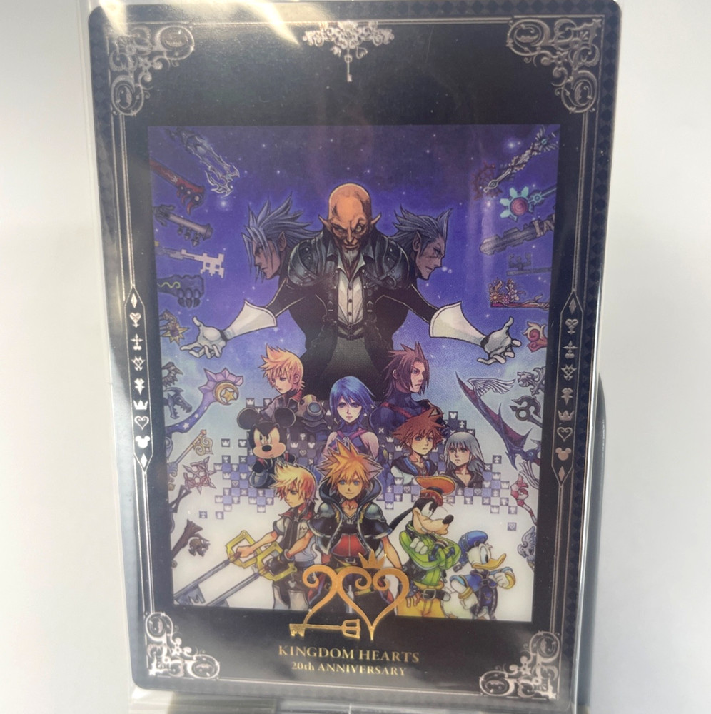 Kingdom Hearts Wafer Card  023 Disney Bandai Not-Opened 20th Anniversa