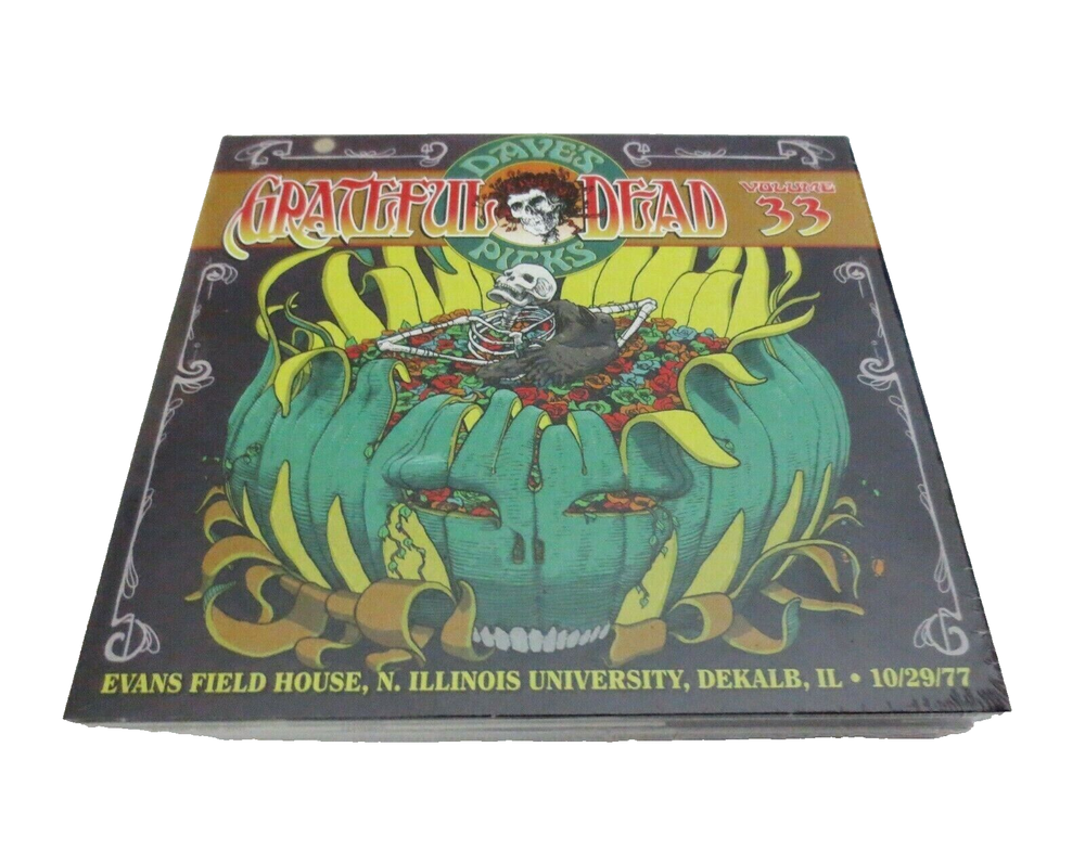 Grateful Dead Daves Picks 33 1977 NIU DeKalb 3 CD Live Concert