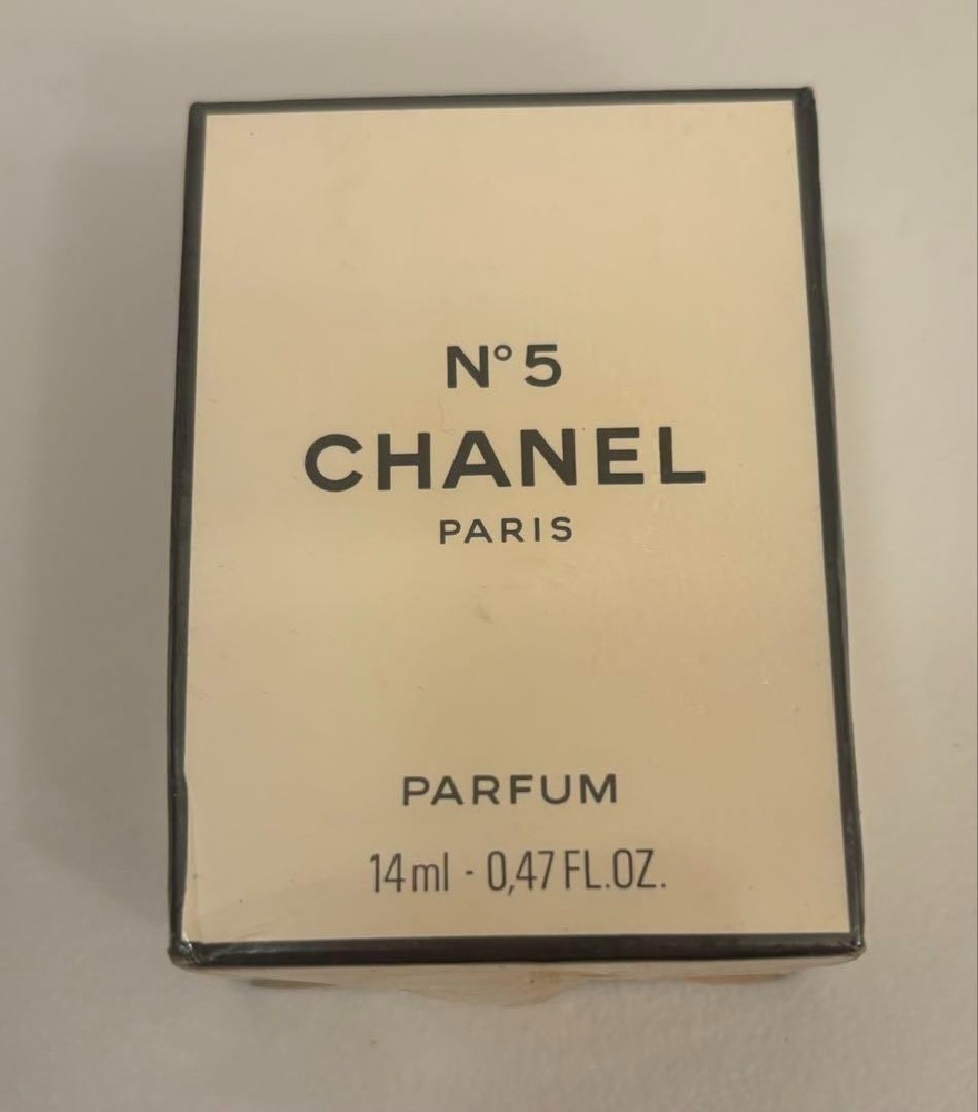 Vintage CHANEL No 5 Parfum 14ml 0.47oz New Sealed SS1 Collector's Item