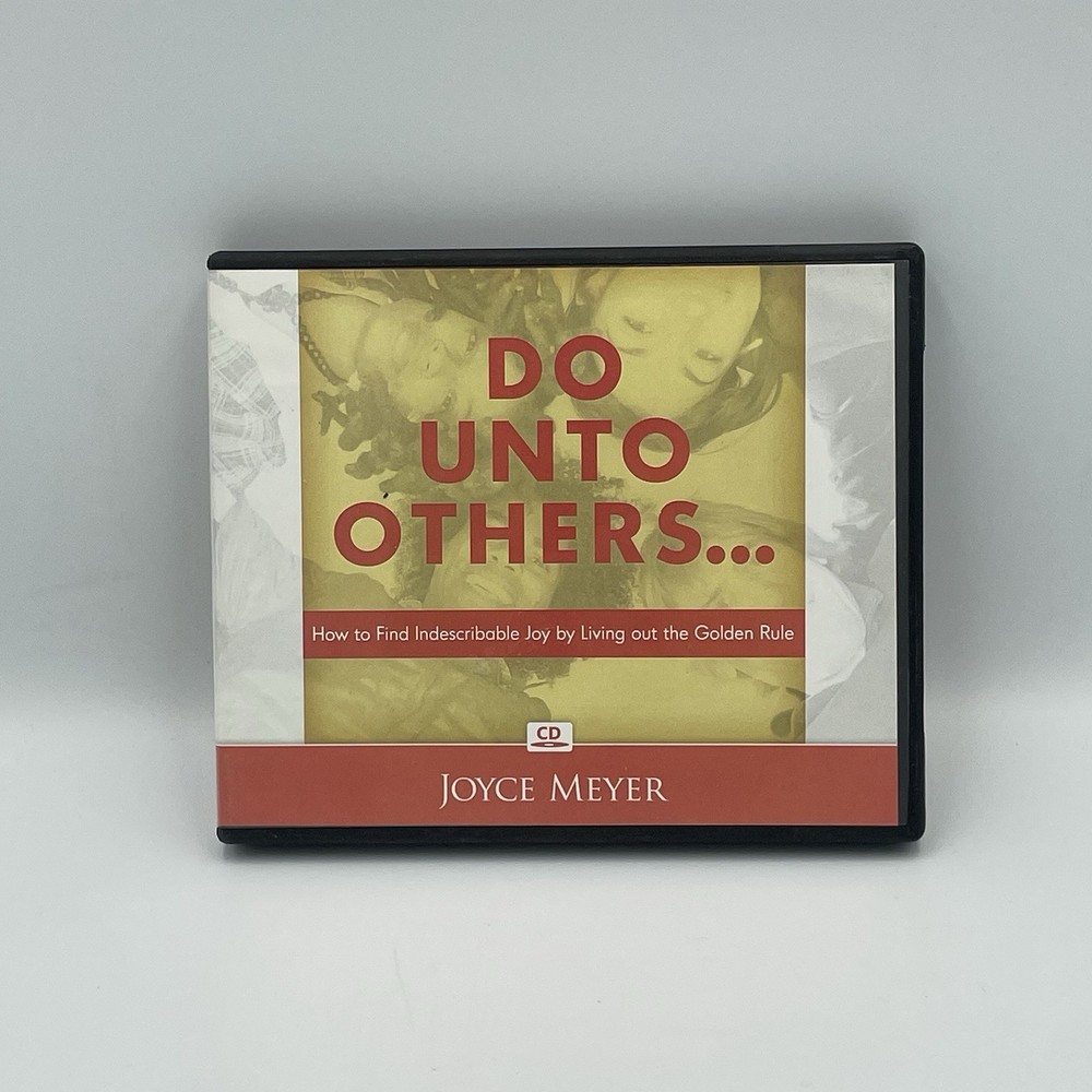 Joyce Meyer LOVING GOD LOVING YOURSELF & LOVING OTHERS  4 CD Audiobook Set