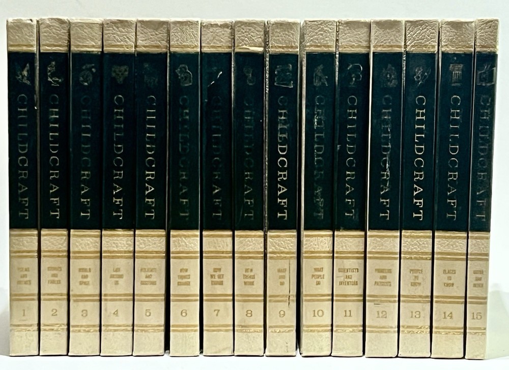 VTG 1967 Childcraft The How and Why Library Book Set 1- 15 Complete Encyclopedia