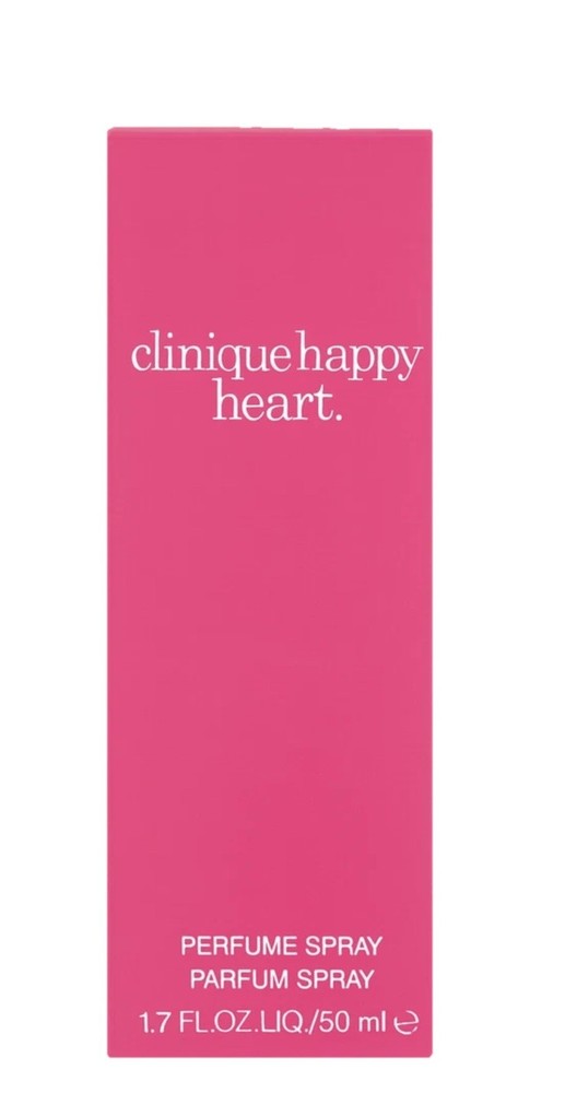 Happy Heart by Clinique, 1.7 oz 50 Ml Perfume Spray for Women New Sealed