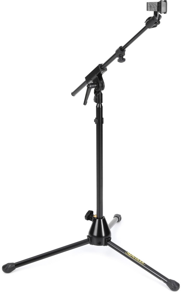 Hercules Stands MS520BPRO Low-profile Microphone Stand (5-pack) Bundle