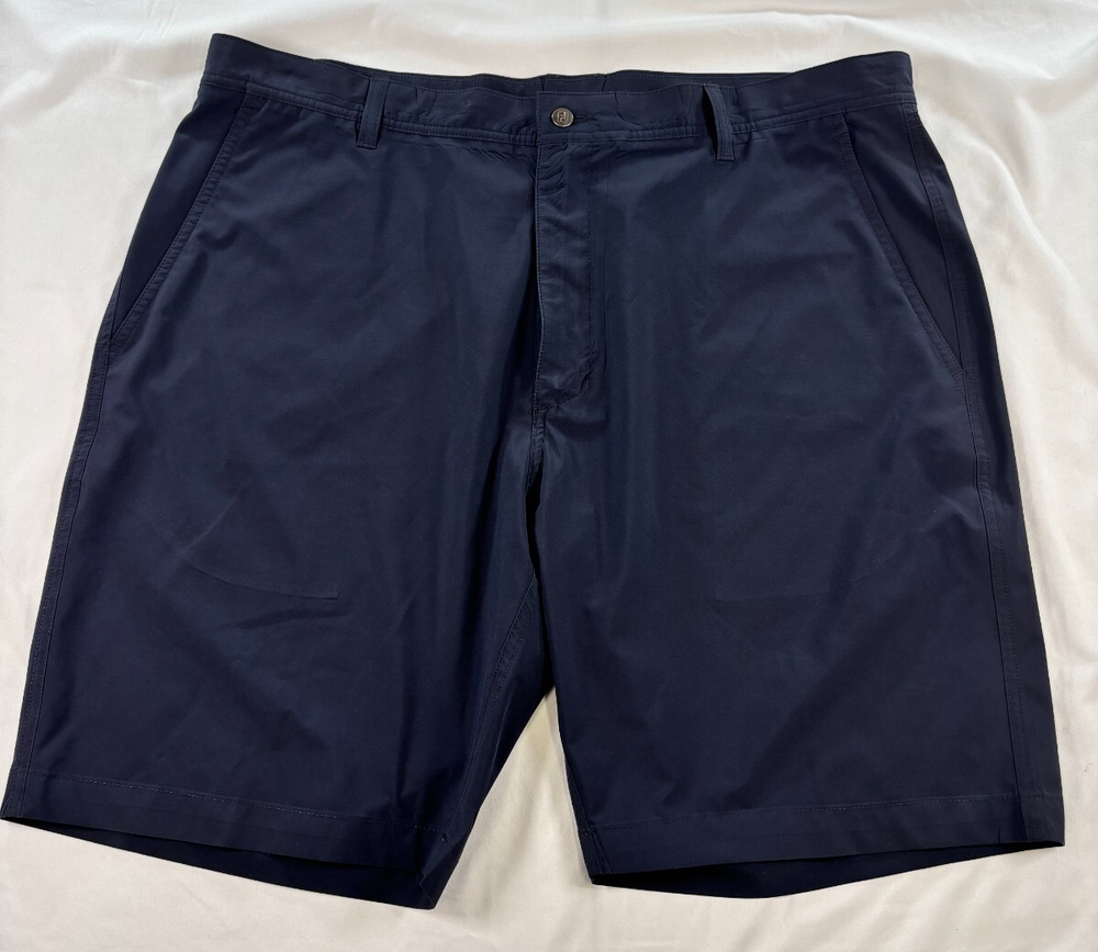FootJoy Shorts Sz 40 Flat Front Navy Blue Golf Men's 9