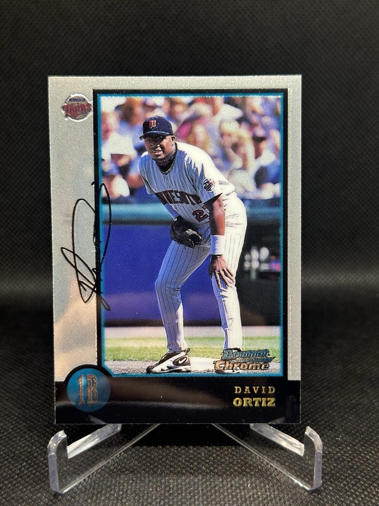 1998 Bowman Chrome - #71 David Ortiz