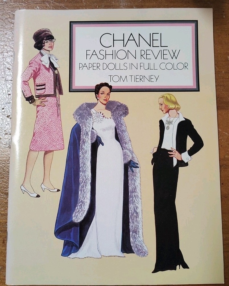 Chanel Fashion Review Paper Dolls in Full Color (Dover Paper Dolls) - paperb...