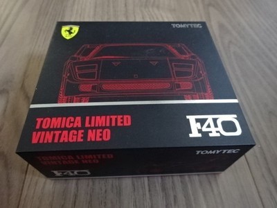 Takara Tomy Tomica Limited Vintage Neo Ferrari F40 Red 1/64