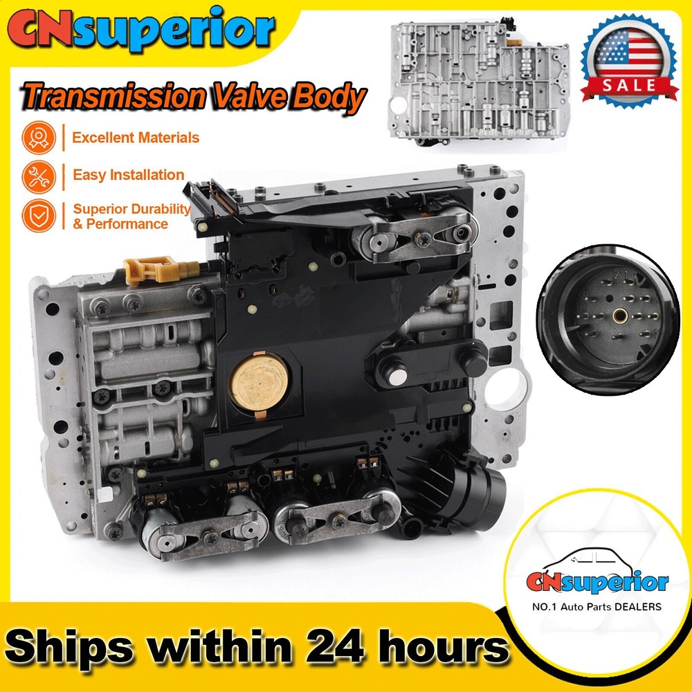 OEM Transmission Valve Body Solenoid w/ Conductor Plate For Mercedes-Benz 722.6