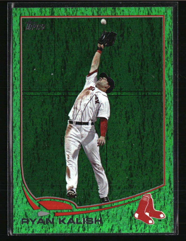 Ryan Kalish 2013 Topps Update Green Parallel Baseball Card #US108
