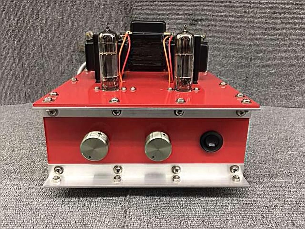 Self-Made 6BM8 Single Power Amplifier Tube Type with TANGO Transformers