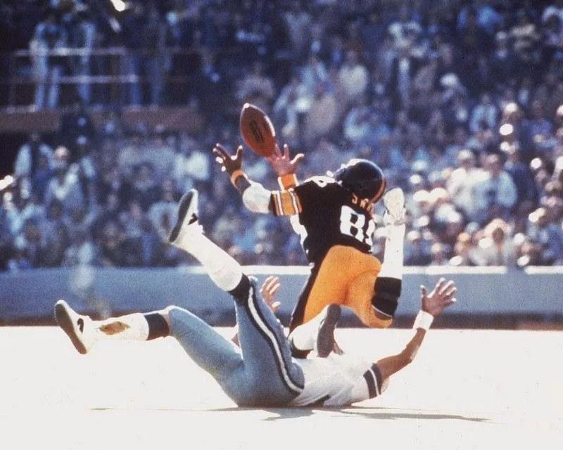 GLOSSY PHOTO PICTURE 4x6 Pittsburg Steelers Lynn Swann