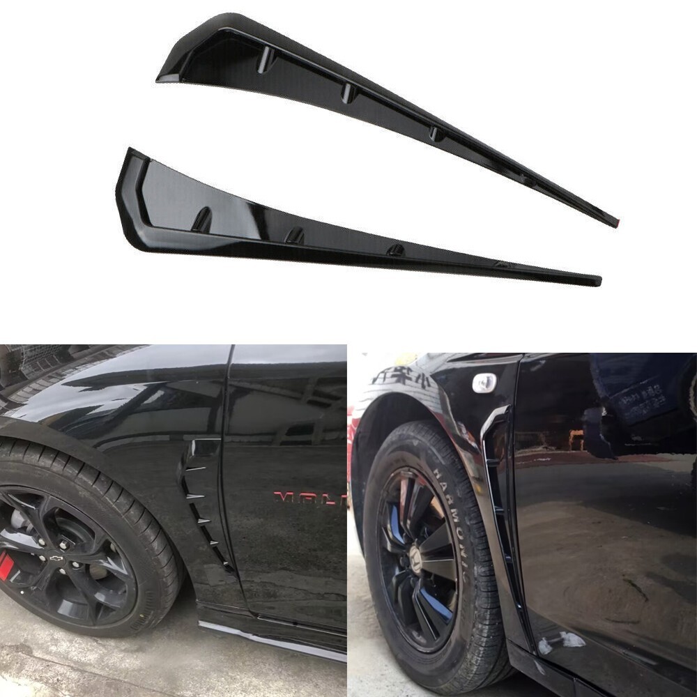 Sport Soft TPU Side Fender Air Vents Cover Trim Car Accessories For BMW X5 Honda