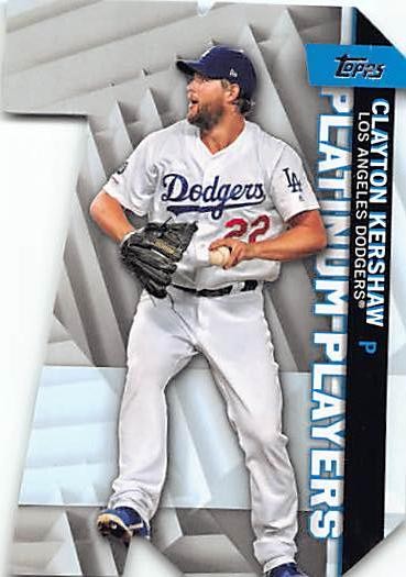 2021 Topps Clayton Kershaw Platinum Players Die Cut #PDC-9