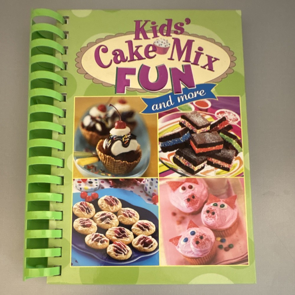 Publications Intl. Staff Kids' Cake Mix Fun and More Spiralbound 2005