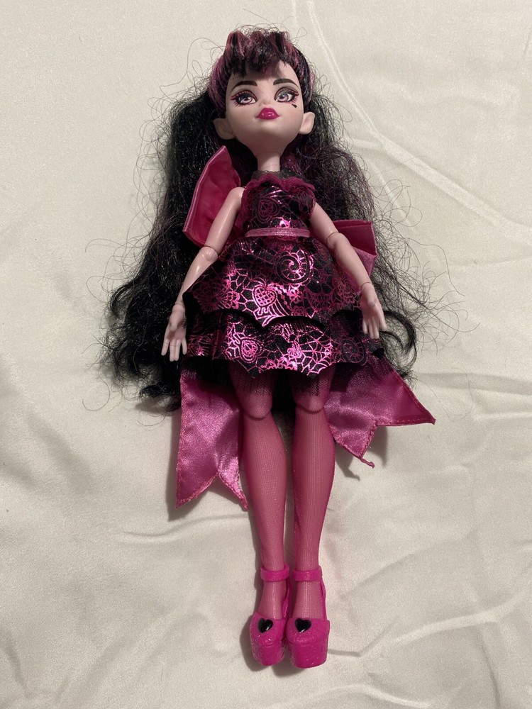Monster High Draculaura Doll In Monster Ball Party Dress Fashion Doll