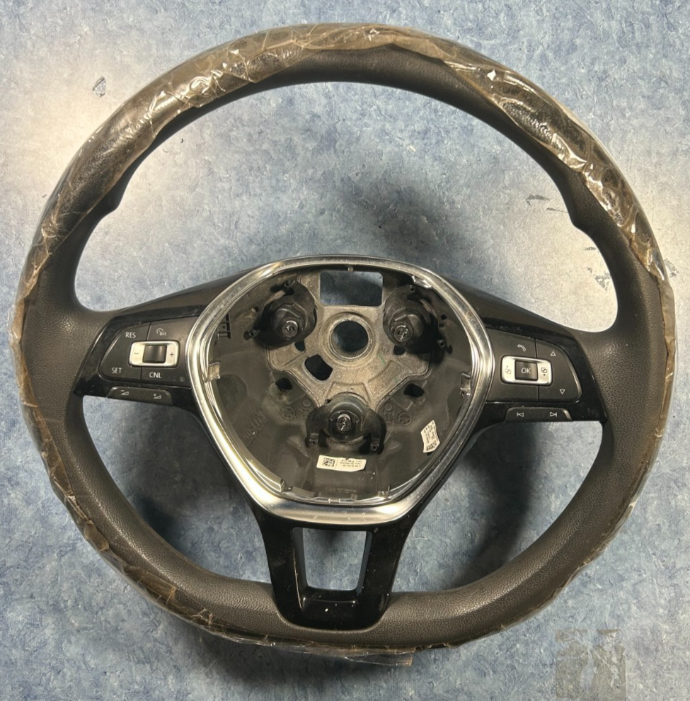 OEM Steering Wheel For Volkswagen Passat Black Leather 5C0-419-091-EA-E74