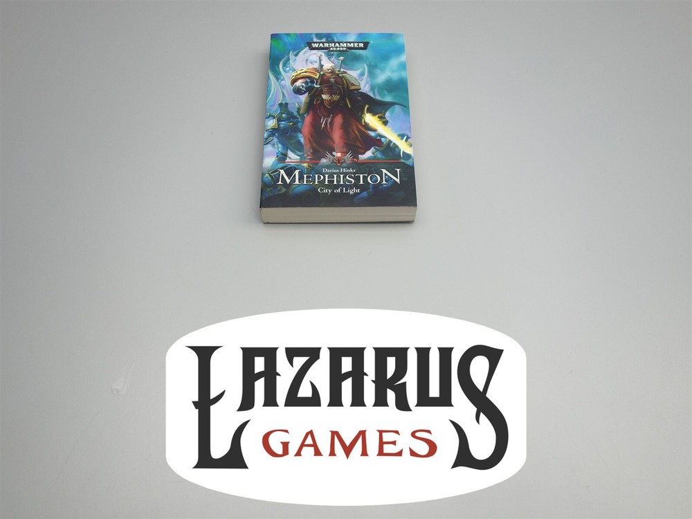 Warhammer 40k Mephiston City of Light Novel by Darius Hinks