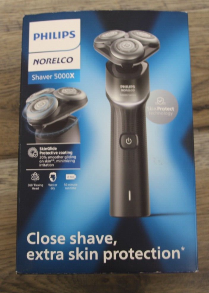 Philips Norelco X5004/84 Rechargeable Black Mens Facial Shaver