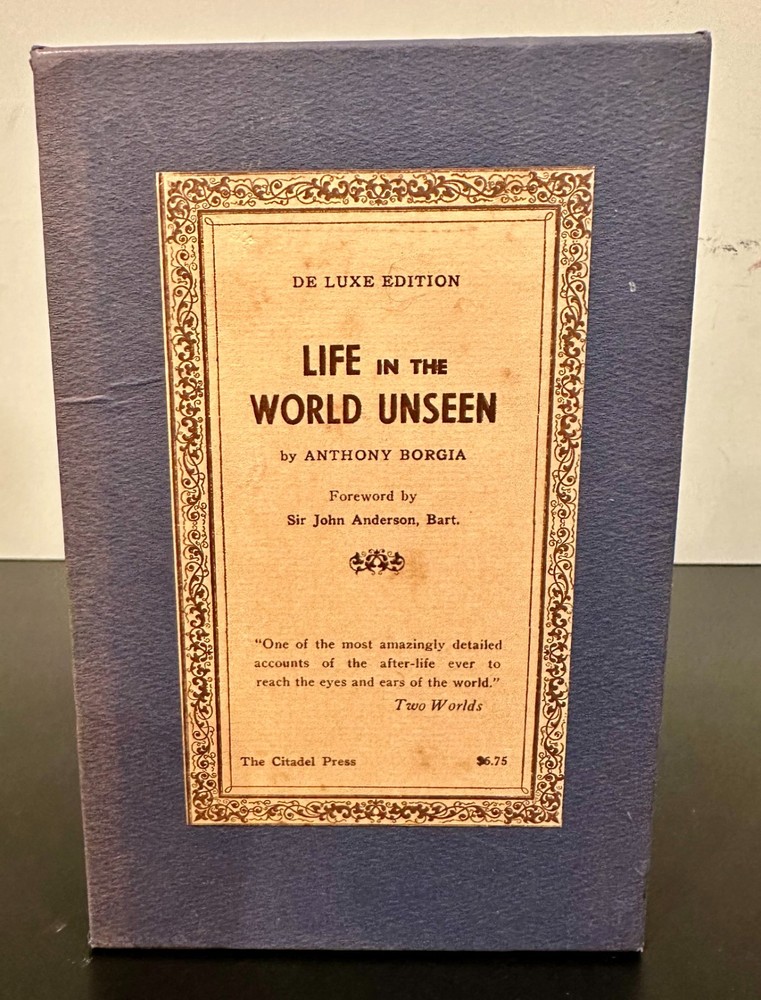 Life in the World Unseen Deluxe Edition by Anthony Borgia (2 Book Box Set)
