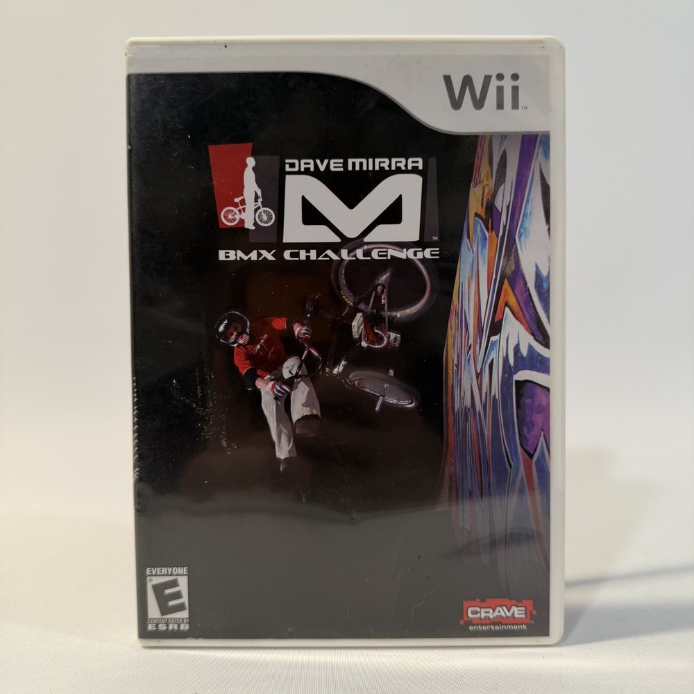 Dave Mirra BMX Challenge Nintendo Wii Extreme Sports Racing Video Game