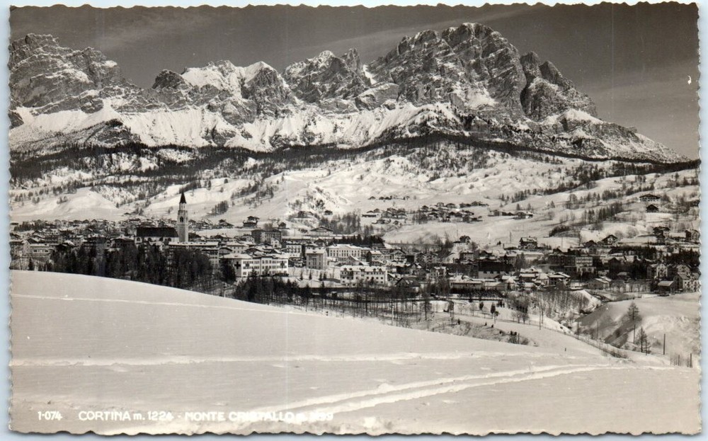 Postcard - Cortina, Monte Cristallo - Cortina d'Ampezzo, Italy