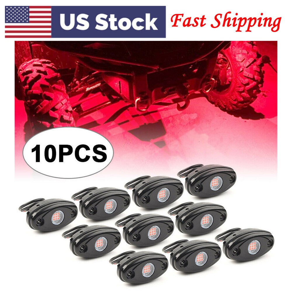 Car LED Pods Rock Lights for JEEP Off Road ATV SUV Truck Car Under Body