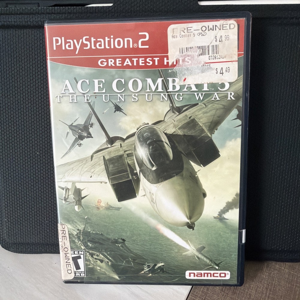 Ace Combat 5 The Unsung War PlayStation 2 Greatest Hits Complete PS2 EX Disc-image