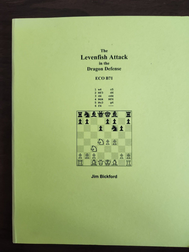 chess opening Sicilian Dragon Levenfish variation tree game fragments pb 2nd ed.