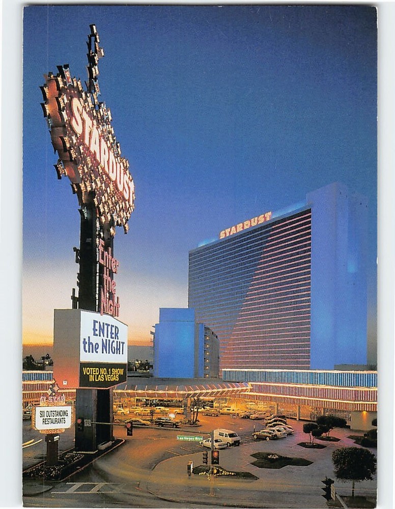 Postcard Stardust Resort & Casino Las Vegas Nevada USA