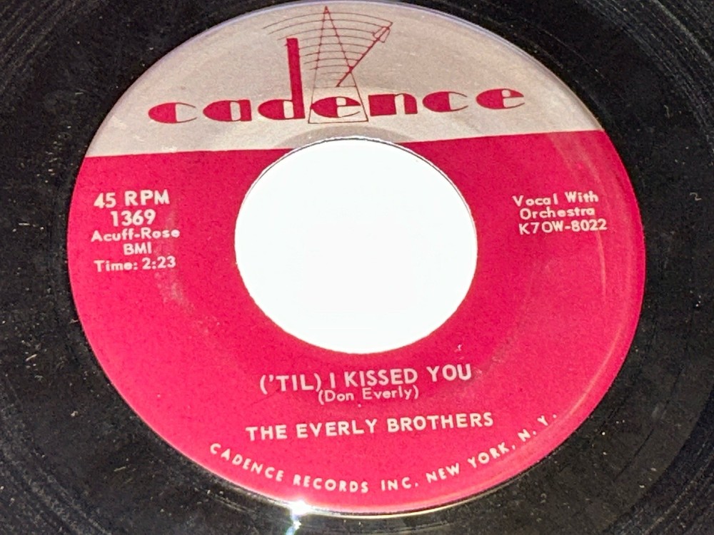The Everly Brothers ‎– ('Til) I Kissed You / Oh, What A Feeling 7