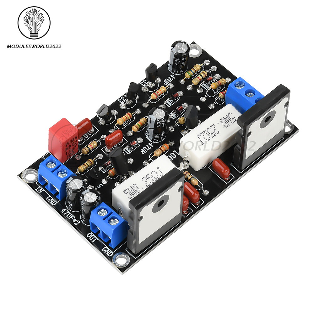 2SC5200+2SA1943 Mono High Power Amplifiers 100W HIFI Audio Amplifier Board DIY