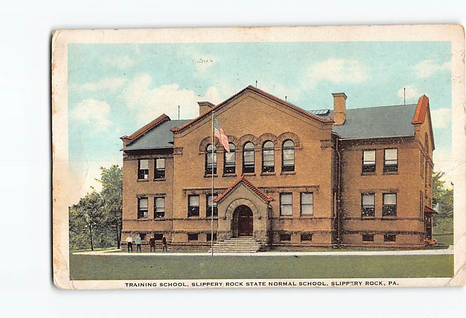 Postcard Training School Slippery Rock State Normal School Slippery Rock PA USA