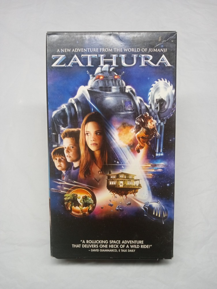 Zathura (VHS, 2005) Sci-Fi Kristen Stewart RARE Late Release Video Tape HTF