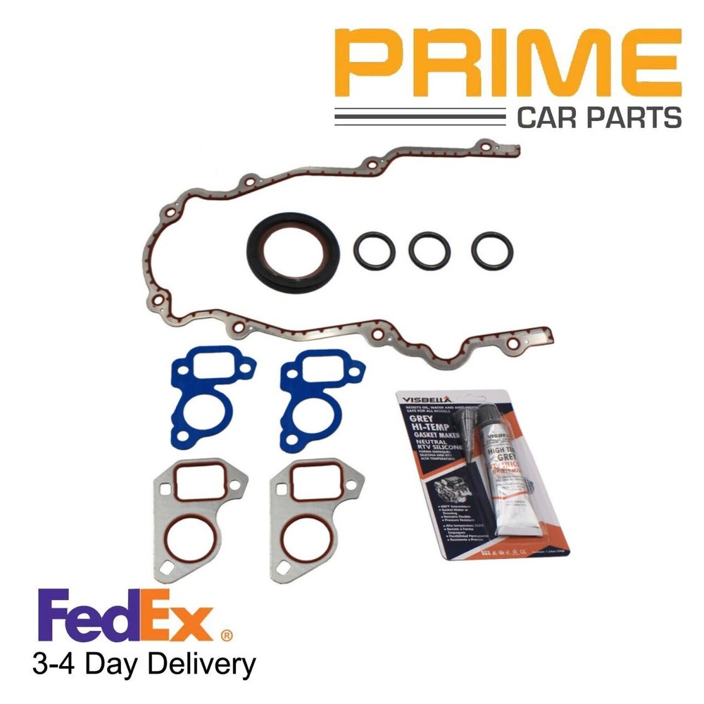 Fits GM LS1, LS2, LS3, LS6 Timing Chain Cover w/ Water Pump Gaskets & Seals