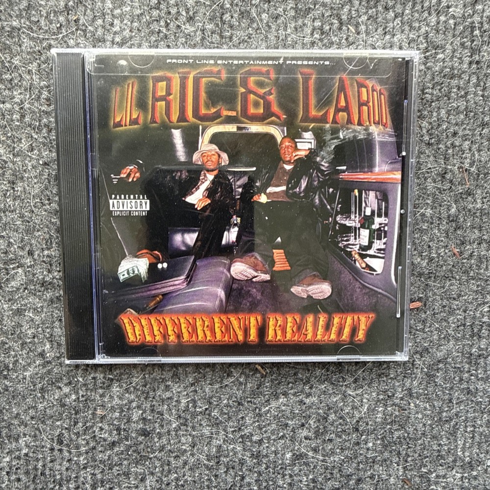 2001 Different Reality LIL RIC & LAROO Gangsta Rap CD Bay Area Hip Hop SEALED